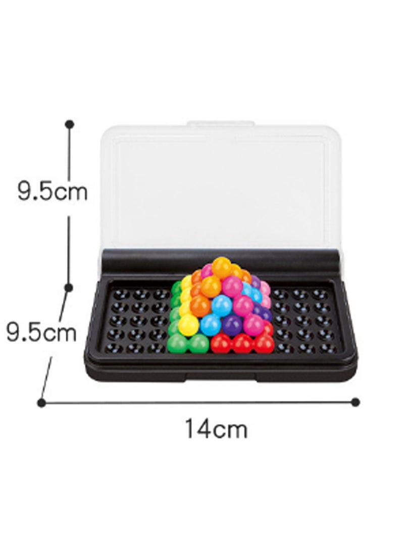 لعبة الألغاز Iq-Fit التي تحتوي على 120 مستوى، لعبة سفر للأطفال والكبار، لعبة ألغاز لتنمية المهارات المعرفية - Image 2